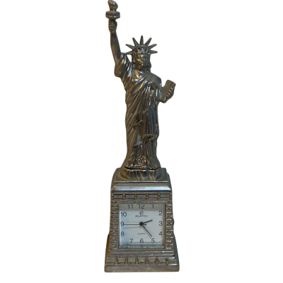 Miniature Statue Of Liberty Clock