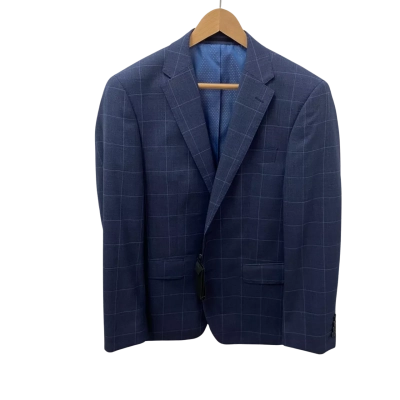 Roger David Mens  Size 40 Blue / Checked 