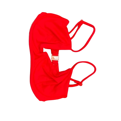 BLACK SWALLOW Size XS Kylie Bikini Top / Cherry 