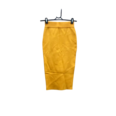 Sheike Womens  Size XS A-Line Skirt Yellow 