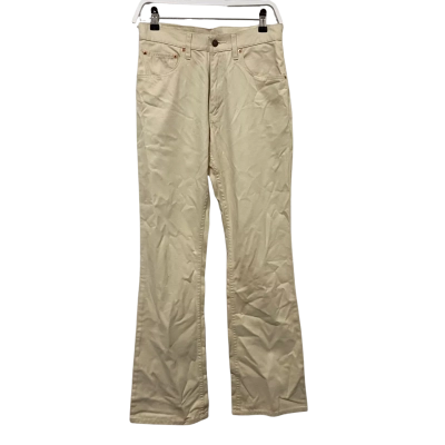 Levi Strauss & Co. Womens  Size 29 Wide Leg Jeans Cream 