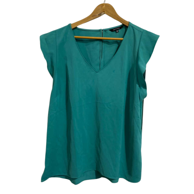 Portmans Top Teal Size 18