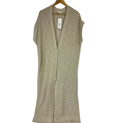 Target Womens  Size L / XL Button-down Cardigan Beige 