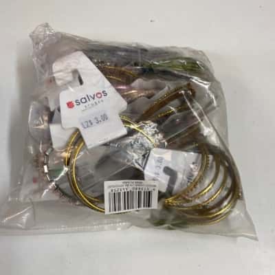 Small bag of costume jewellery- earrings and bracelets- please read description 