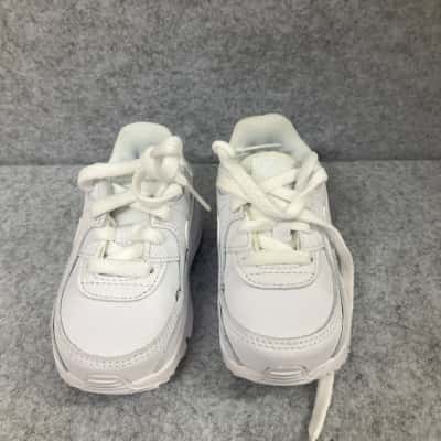 Nike Air Max 90 LTR Toddler US Size 5.5 White 