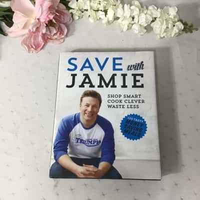 Save with Jamie: Shop Smart, Cook Clever, Waste Less Hardcover Cookbook