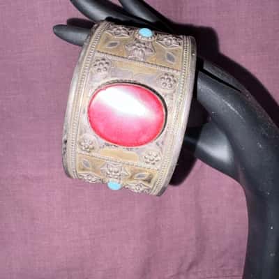 Unisex Cuff Bangle - STAMPED 950 - Used Condition