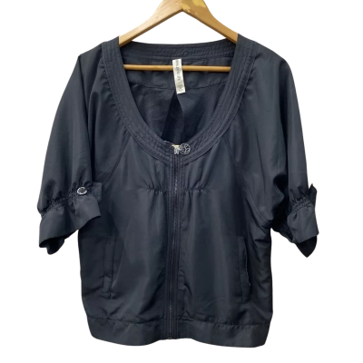 Lorna Jane ‘Life’ Womens  Size M 3/4 Sleeve Top Black  