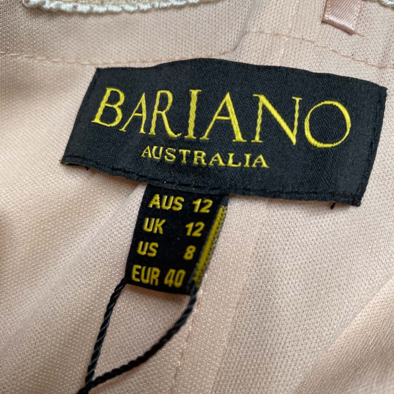 SPOOKY SPRING SALE* Women's Bariano Size 12 Strapless Rose Gold Sequin Midi  Dress, BNWT(s) - New With Tags | Salvos Stores