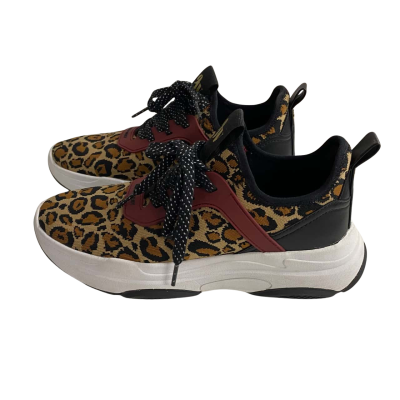 Nine West Womens  Size 8.5 Sneakers Leopard 