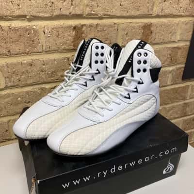 Mens ryderwear D-mak rogue white shoes size us 10 