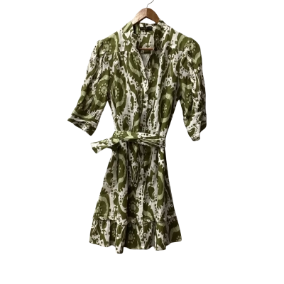 G.D.S Asteria Womens  Size XS Casual Dress D linen