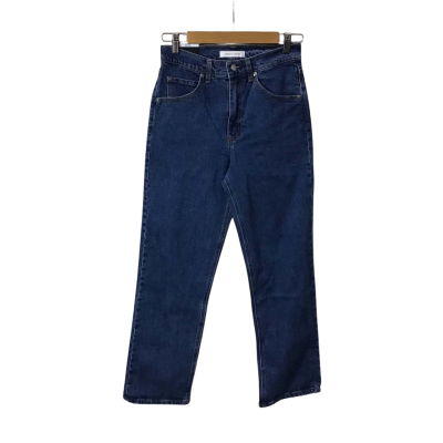 Nobody Denim Womens Size 27 Blue Classic Fit Straight Leg Stretch Jeans (new)