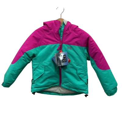  Kids 37 South Size 2 Puffer snow jacket Jackets Pink  / Teal BNWT