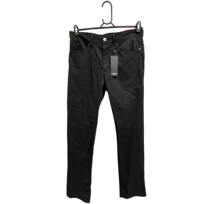 Connor Mens  Size 30 Straight Leg Pants Black  