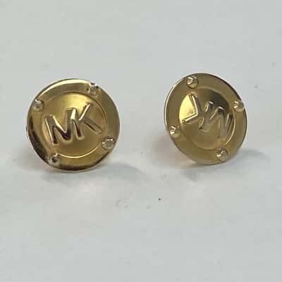 Michael Kors Gold TOne Stud Earrings 