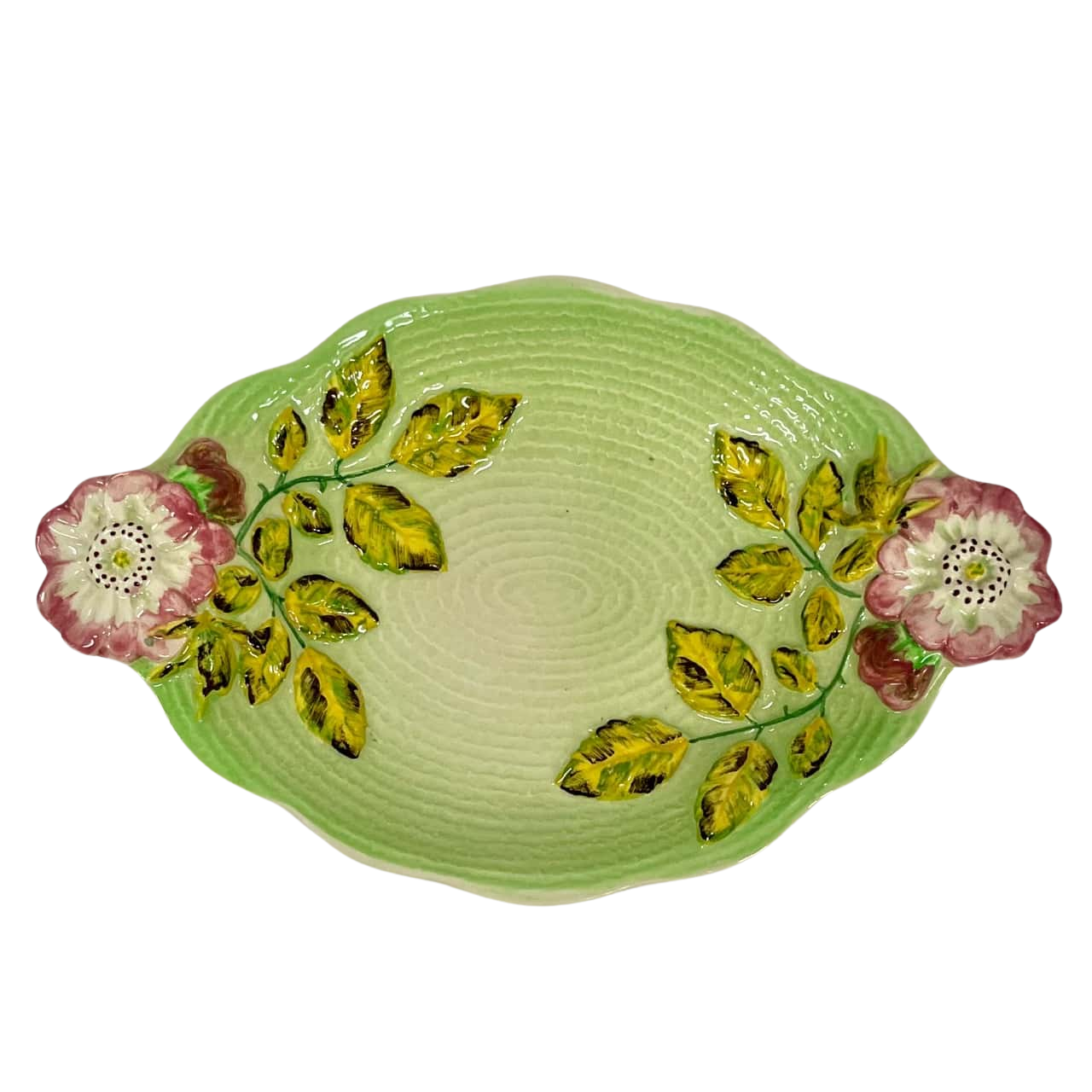 Vintage Handpainted Staffordshire England 34cm Plate(s)