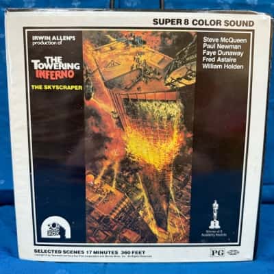 Twentieth Century Fox Film Corporation. The Towering Inferno , Super 8 Colour Sound Film