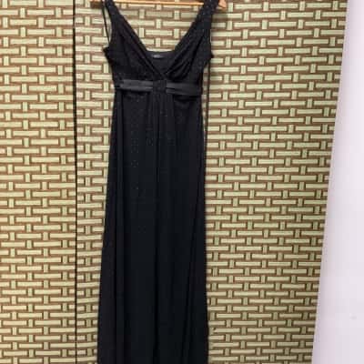 NWT ESPRIT Women’s Black Dress Occasionwear RRP $189.00 Large Evening Party Wedding Birthday Gift Ladies Mum Christmas 