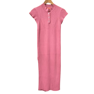 Manning Cartell Dusty Rose Side-Split Knit Dress Size S