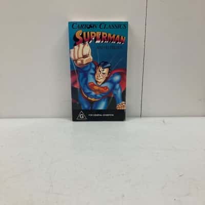 Cartoon Classics Superman & His Friends Vintage VHS
