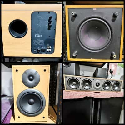 Jamo Brand Speakers -1 Bookshelf Speaker E-610, 1 Centre Speaker E-6CEN & 1 Subwoofer E-6SUB. (Pick Up Only From Clyde Nth. Vic)