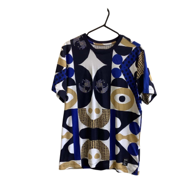 Nike Men's Size L T-Shirt Multicoloured Pattern 