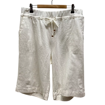 Noni B Womens White Shorts Size 14