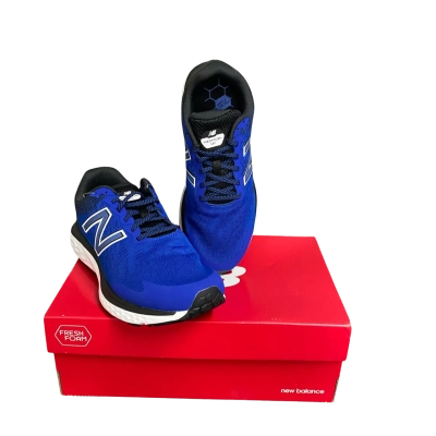 New Balance Fresh Foam 680 Men's Running Shoes - 2E Wide - in Box, Size 7 Blue 