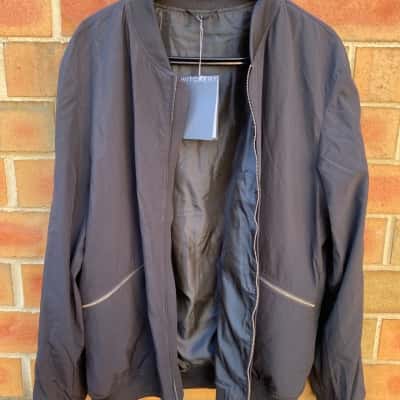 Witchery Mens Size XL Bomber Jacket Black  