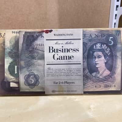 Vintage Waddingtons Business Board Game.