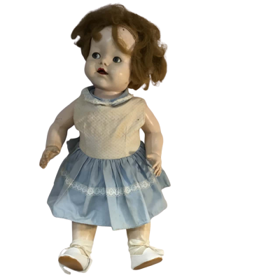 Vintage 1950’s PedigreeHard Plastic Walker Doll England as is Approx 52cm high