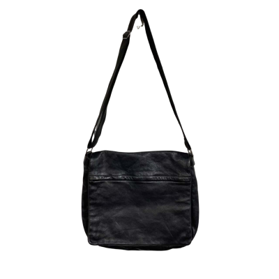 Country Road Womens Leather Crossbody Bag Black  
