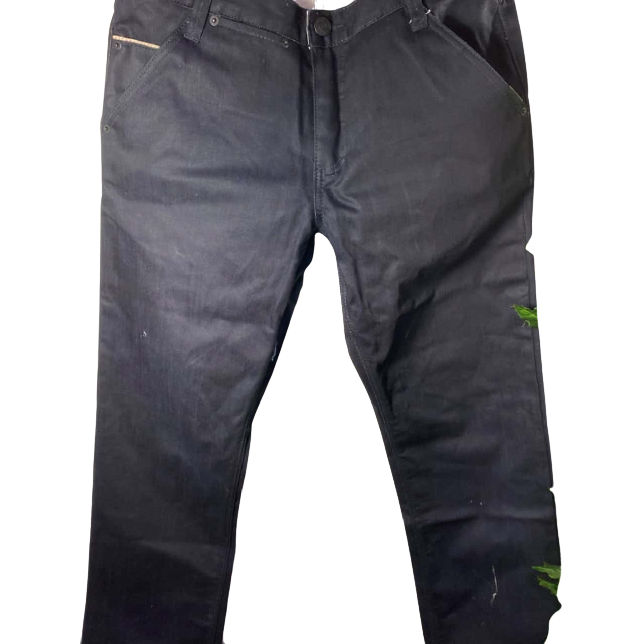 Jean Homme Superdry Slim Leg Gris Délavé Taille 30, Longueur De Jambe 33 - Occasion