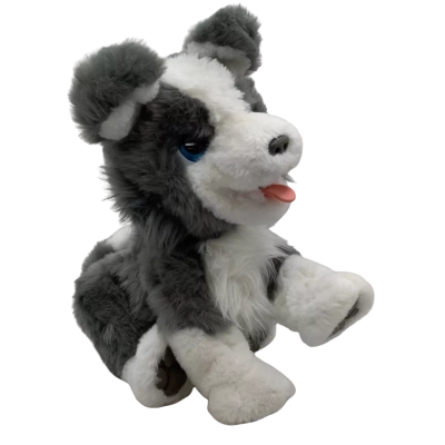 FurReal Ricky The Trick-Lovin’ Interactive Plush Pet Toy & Motion Works - Takes 4 C Batteries (not included ) OFFICE 