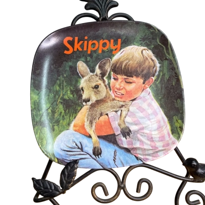 Skippy bush kangaroo Bessemer plate 
