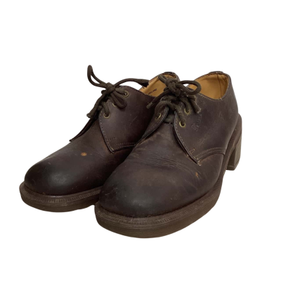 Vintage Made In England Dr Martens Womens  Size 5 Brown (As Is, Please See Photos)