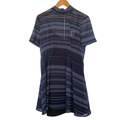 The Fifth Size M Blue / White Dress