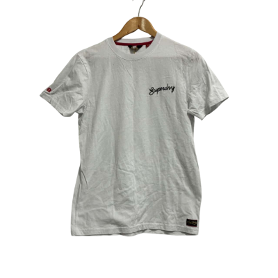 Superdry Mens Tiger Backprint White Tee