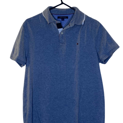 Tommy Hilfiger Mens  Size M Business Shirt Grey 