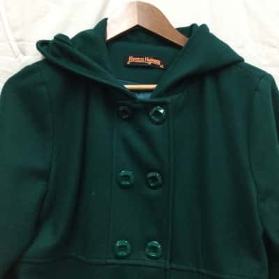 Princess Highway Womens  Size 14 Winter Coat Green 