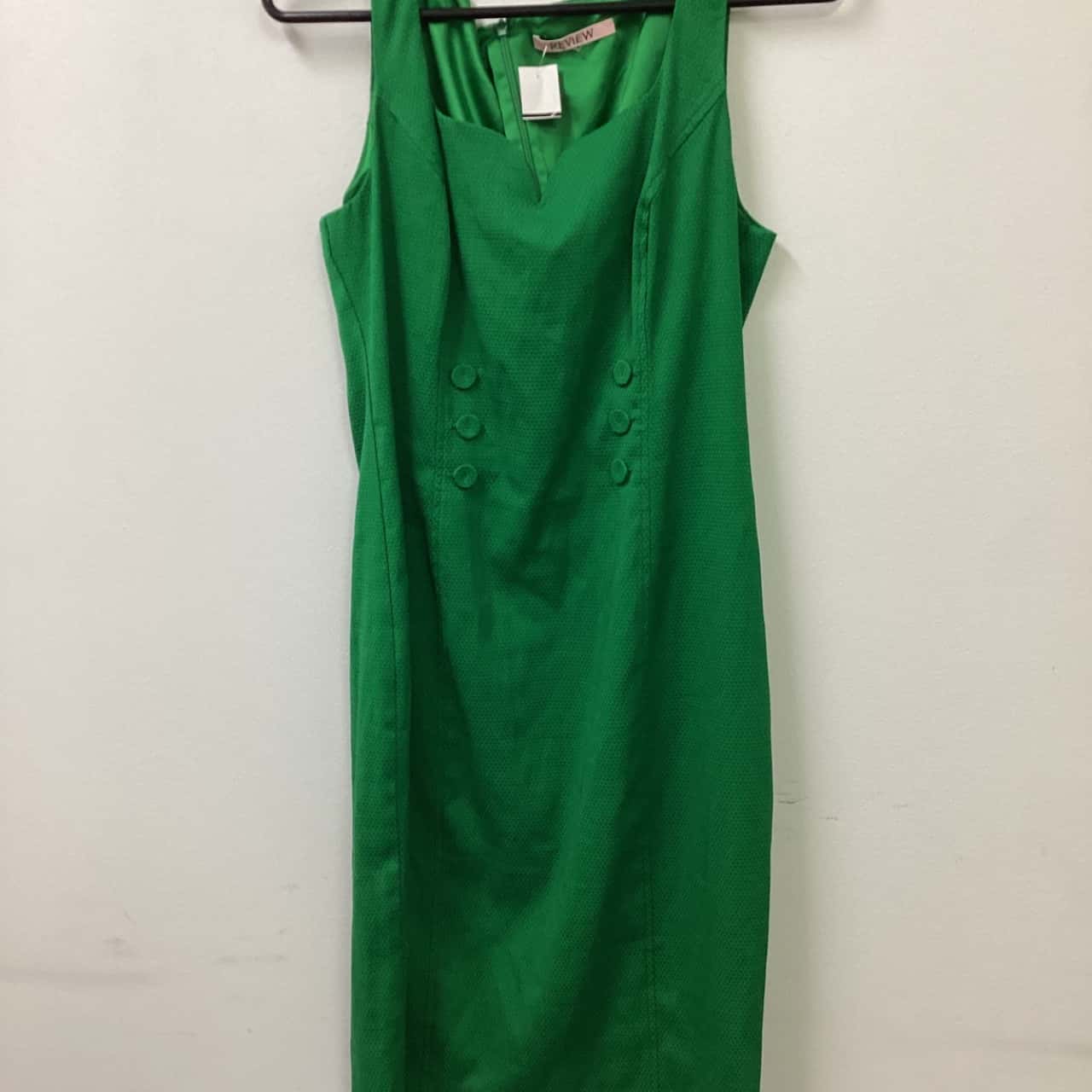 Green Women Dress S973