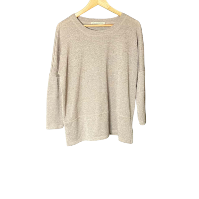 Hammock & Vine Womens  Size M Crew Neck Jumper Brown 