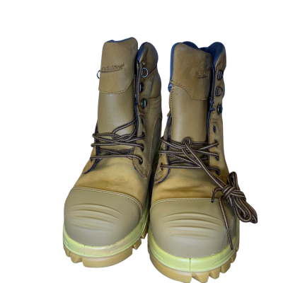 Blundstone Lace Up Ankle Safety Boots 998 Unisex  Size 10 Brown 