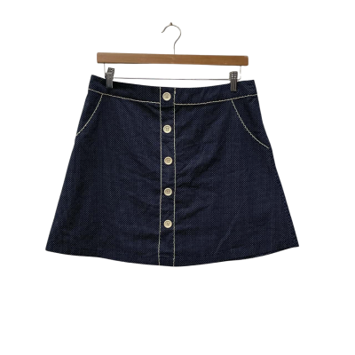 Princess Highway   Size 14 Mini /Jenna Day Skirt Navy Blue / Polka Dot 