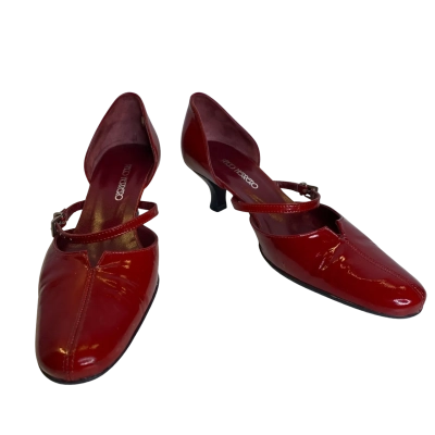 Paco Herrero Womens  Size 37 Heels Red 