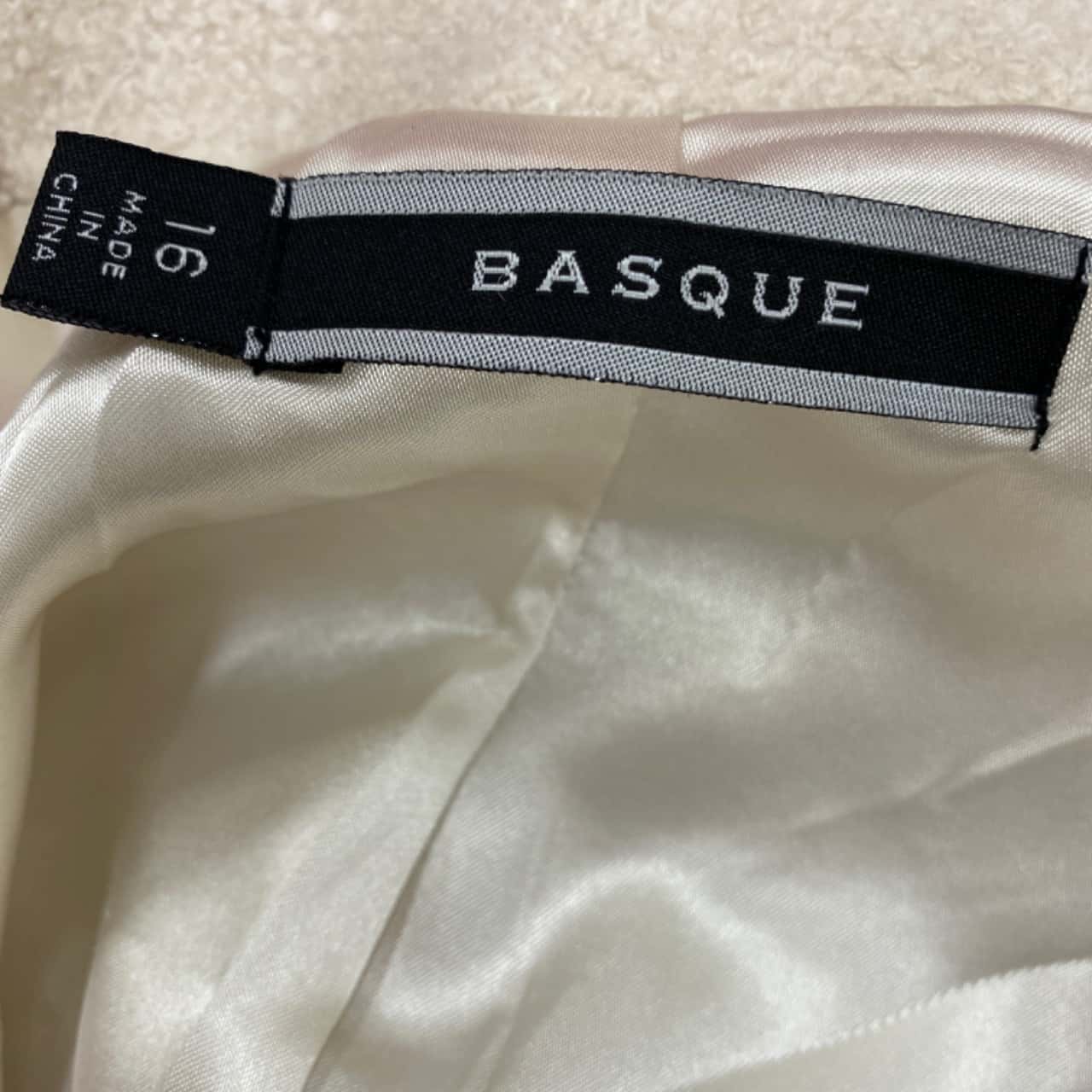 Basque Womens Size 16 Button Up Beige / Nude (s)