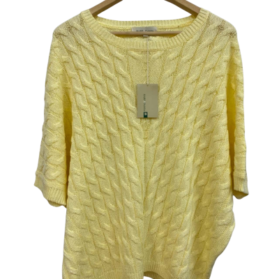 HARP & Dublin Womens  Size 14 Poncho Yellow 