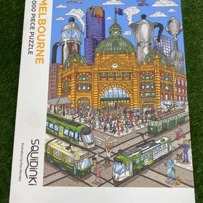 Melbourne 1000 Piece Puzzle Squidinki
