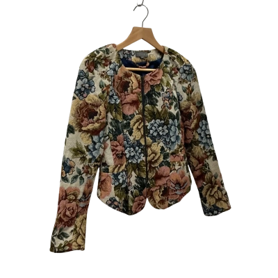 Sheike Womens  Size 8 Cropped Jacket Floral